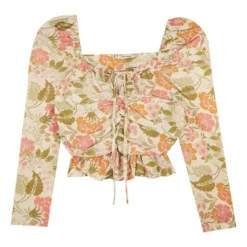 The New Society Rafaella Recycled Polyester Blouse | Ecru