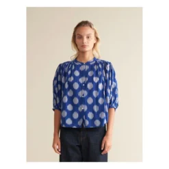 Bellerose Ink Printed Blouse - Women's Collection | Blue 10 Bellerose Ink Printed Blouse - Women's Collection | Blue -Trend Luxer Sales Store unnamed file 886