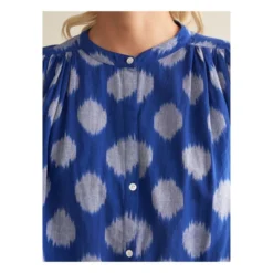 Bellerose Ink Printed Blouse - Women's Collection | Blue 13 Bellerose Ink Printed Blouse - Women's Collection | Blue -Trend Luxer Sales Store unnamed file 889