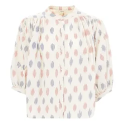 Bellerose Ink Embroidered Blouse - Women's Collection | Pink