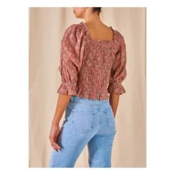 Lana Blouse | Red -Trend Luxer Sales Store unnamed file 928