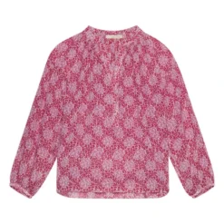 Vanessa Bruno Nipoa Printed Blouse | Crimson