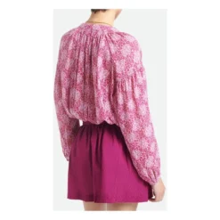 Vanessa Bruno Nipoa Printed Blouse | Crimson -Trend Luxer Sales Store unnamed file 935