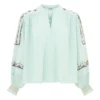 Embroidered Blouse | Blue