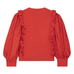 Dustin Cloud Blouse | Red -Trend Luxer Sales Store unnamed file 963