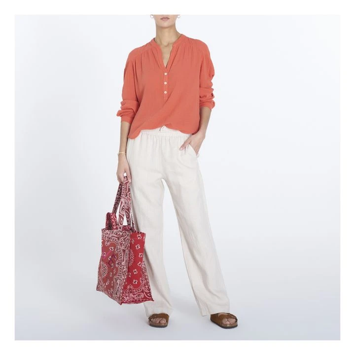 Atticus Linen Pants | Ecru 2 Atticus Linen Pants | Ecru - Image 2