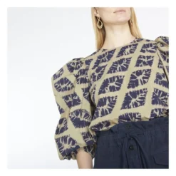 ULLA JOHNSON Eliza Blouse | Clay -Trend Luxer Sales Store unnamed file 974