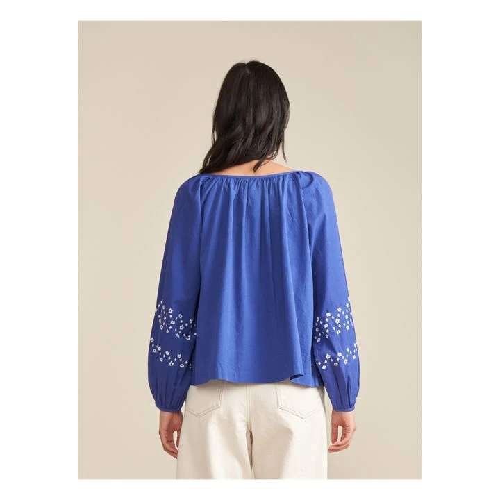 Bellerose Fanny Blouse - Women’s Collection | Blue 7 Bellerose Fanny Blouse - Women’s Collection | Blue - Image 7