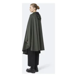 Rains Waterproof Cape | Green -Trend Luxer Sales Store waterproof cape 2